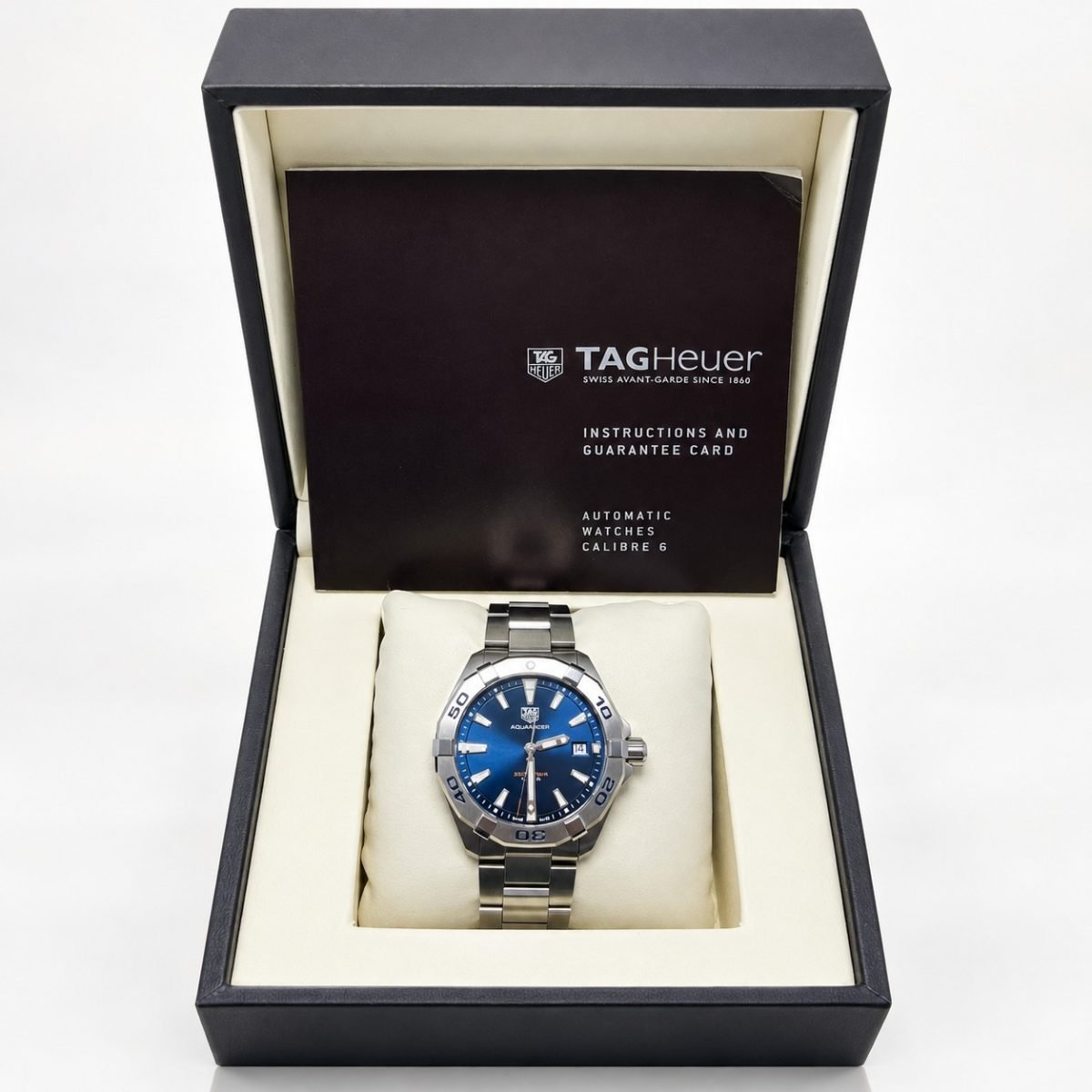 TAG Heuer Aquaracer 300 m · esfera azul