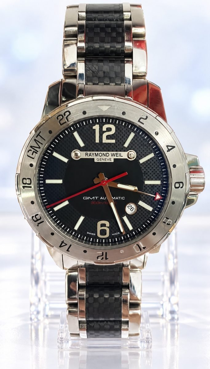 Raymond Weil Nabucco GMT Automático · esfera negra