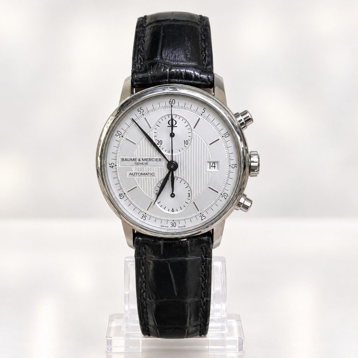 Baume & Mercier Classima Executives Cronógrafo Automático · esfera plateada · N.º 51